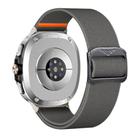 For Samsung Galaxy Watch8 / 8 Classic xDfind Elastic Nylon Watch Band(Dark Grey) - 2