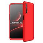 For OPPO Realme 7 GKK Three Stage Splicing Full Coverage PC Protective Case(Red) - 1