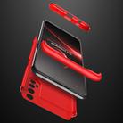 For OPPO Realme 7 GKK Three Stage Splicing Full Coverage PC Protective Case(Red) - 3