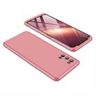 For OPPO Realme 7 Pro GKK Three Stage Splicing Full Coverage PC Protective Case(Rose Gold) - 2