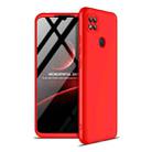 For Xiaomi Redmi 9C GKK Three Stage Splicing Full Coverage PC Protective Case(Red) - 1