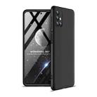 For Samsung Galaxy M31s GKK Three Stage Splicing Full Coverage PC Protective Case(Black) - 1