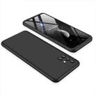 For Samsung Galaxy M31s GKK Three Stage Splicing Full Coverage PC Protective Case(Black) - 2