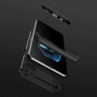 For Samsung Galaxy M31s GKK Three Stage Splicing Full Coverage PC Protective Case(Black) - 3