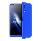 For vivo Y20 GKK Three Stage Splicing Full Coverage PC Protective Case(Blue) - 1