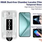 For Huawei Pura 70 imak Dust-free Chamber Locator H Series Tempered Glass Film - 2