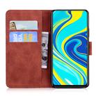 For Xiaomi Redmi Note 9S / Note 9 Pro / Note 9 Pro Max Tiger Embossing Pattern Horizontal Flip Leather Case with Holder & Card Slots & Wallet(Brown) - 3