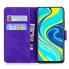 For Xiaomi Redmi Note 9S / Note 9 Pro / Note 9 Pro Max Tiger Embossing Pattern Horizontal Flip Leather Case with Holder & Card Slots & Wallet(Purple) - 3