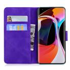For Xiaomi Redmi Mi 10 / 10 Pro Tiger Embossing Pattern Horizontal Flip Leather Case with Holder & Card Slots & Wallet(Purple) - 2