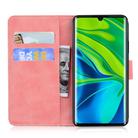 For Xiaomi Redmi CC9 Pro / Note10 / Note 10 Pro Tiger Embossing Pattern Horizontal Flip Leather Case with Holder & Card Slots & Wallet(Pink) - 3