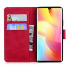 For Xiaomi Redmi Note 10 Lite Tiger Embossing Pattern Horizontal Flip Leather Case with Holder & Card Slots & Wallet(Red) - 3