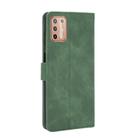 For Motorola Moto G9 Plus Solid Color Skin Feel Magnetic Buckle Horizontal Flip Calf Texture PU Leather Case with Holder & Card Slots & Wallet(Green) - 3