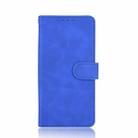 For Motorola Moto G9 Plus Solid Color Skin Feel Magnetic Buckle Horizontal Flip Calf Texture PU Leather Case with Holder & Card Slots & Wallet(Blue) - 2