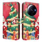 For Xiaomi 12S Ultra Christmas Series Buckle Leather Phone Case with Hand Strap(Christmas Tree) - 2