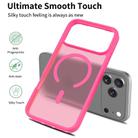 For iPhone 17 Pro Max Skin Feel TPU Hybrid PC MagSafe Phone Case(Rose Red) - 2