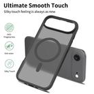 For iPhone 17 Air Skin Feel TPU Hybrid PC MagSafe Phone Case(Black) - 2
