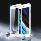 For iPhone SE 2022 / SE 2020 / 8 / 7 DUX DUCIS 0.33mm 9H Medium Alumina HD Tempered Glass Full Film(White) - 1