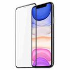 For iPhone 11 DUX DUCIS 0.33mm 9H Medium Alumina HD Full Screen Tempered Glass Film(Black) - 1