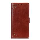 For Motorola Moto G9 Plus Copper Buckle Nappa Texture Horizontal Flip Leather Case with Holder & Card Slots & Wallet(Brown) - 2