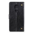 For Nokia 3.4 Copper Buckle Nappa Texture Horizontal Flip Leather Case with Holder & Card Slots & Wallet(Black) - 3