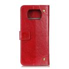 For Xiaomi Poco X3 NFC Copper Buckle Nappa Texture Horizontal Flip Leather Case with Holder & Card Slots & Wallet(Wine Red) - 3