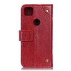 For ZTE Blade V 2020 Vita Copper Buckle Nappa Texture Horizontal Flip Leather Case with Holder & Card Slots & Wallet(Wine Red) - 3