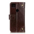 For ZTE Blade V 2020 Vita Copper Buckle Nappa Texture Horizontal Flip Leather Case with Holder & Card Slots & Wallet(Coffee) - 3