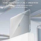 For MacBook Air 13.6 inch M2 2022 A2681 Transparent Scratchproof Laptop PC+TPU Protective Case - 6