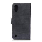 For Wiko Y81 Crocodile Texture Horizontal Flip Leather Case with Holder & Wallet & Card Slots & Photo Frame(Black) - 2