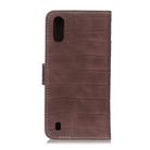 For Wiko Y81 Crocodile Texture Horizontal Flip Leather Case with Holder & Wallet & Card Slots & Photo Frame(Brown) - 3