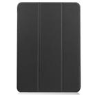 For Sharp Dtab D-41A uster Texture Smart PU Leather Case with Sleep / Wake-up Function & 3-Fold Holder(Black) - 2