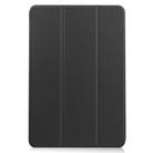 For Lenovo Duet Chromebook uster Texture Smart PU Leather Case with Sleep / Wake-up Function & 3-Fold Holder(Black) - 2