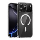 For iPhone 17 Pro hoco MagSafe Magnetic Series Airbag Shockproof Phone Case(Transparent) - 1