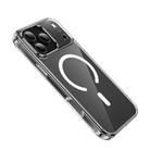 For iPhone 17 Pro hoco MagSafe Magnetic Series Airbag Shockproof Phone Case(Transparent) - 2