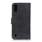 For Wiko Y81 KHAZNEH Retro Texture PU + TPU Horizontal Flip Leather Case with Holder & Card Slots & Wallet(Black) - 3
