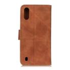 For Wiko Y81 KHAZNEH Retro Texture PU + TPU Horizontal Flip Leather Case with Holder & Card Slots & Wallet(Brown) - 3