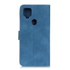 For ZTE Axon 11 SE 5G KHAZNEH Retro Texture PU + TPU Horizontal Flip Leather Case with Holder & Card Slots & Wallet(Blue) - 3