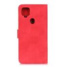 For ZTE Blade V 2020 KHAZNEH Retro Texture PU + TPU Horizontal Flip Leather Case with Holder & Card Slots & Wallet(Red) - 3