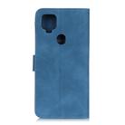 For ZTE Blade V 2020 KHAZNEH Retro Texture PU + TPU Horizontal Flip Leather Case with Holder & Card Slots & Wallet(Blue) - 3