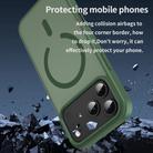 For iPhone 17 Pro Max Fanying Series PC Hybrid TPU Translucent Frosted MagSafe Phone Case(Olive Green) - 3
