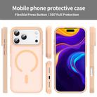 For iPhone 17 Pro Max Fanying Series PC Hybrid TPU Translucent Frosted MagSafe Phone Case(Rouge Powder) - 2
