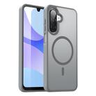 For Samsung Galaxy A26 5G Fanying Series PC Hybrid TPU Translucent Frosted MagSafe Phone Case(Silver Grey) - 1