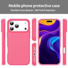 For iPhone 17 Pro Max Fanying Series PC Hybrid TPU Translucent Frosted Phone Case(Rose Red) - 2
