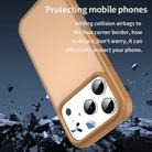 For iPhone 17 Pro Fanying Series PC Hybrid TPU Translucent Frosted Phone Case(Desert Gold) - 3