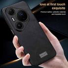 For Huawei Pura 80 Ultra 5G SULADA Shockproof TPU Hybrid Handmade Leather Precise Hole Phone Case(Brown) - 3