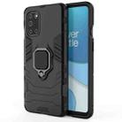 For OnePlus 8T PC + TPU Shockproof Protective Case with Magnetic Ring Holder(Black) - 1