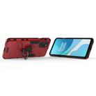 For OnePlus 8T PC + TPU Shockproof Protective Case with Magnetic Ring Holder(Red) - 3