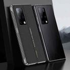 For Huawei Mate X2 GKK Master Edition Flip Smart Window Phone Case(Black) - 1