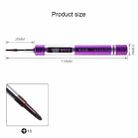 BEST BST-6666 Aluminum Alloy Screwdriver, Model:Phillips 1.5 - 3