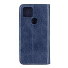 For ZTE Blade V 2020 Vita Magnetic Crazy Horse Texture Horizontal Flip Leather Case with Holder & Card Slots & Wallet(Blue) - 3